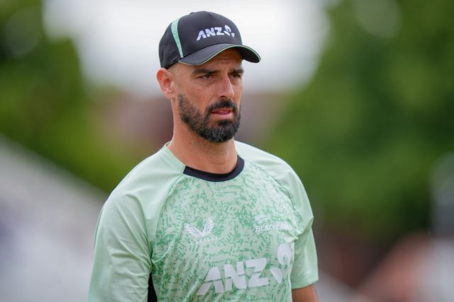 Daryl Mitchell of New Zealand in the pre-game warm up session during the 3rd Rothesay Test Match Day 5 match England vs New Zealand at Trent Bridge, Nottingham, United Kingdom on 29 June 2026

(Photo by Maynard Manyowa/News Images)