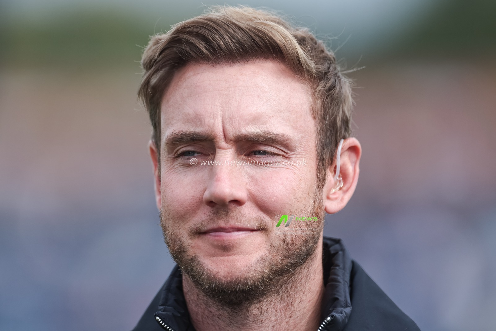 Stuart Broad is in attendance during the Third Metro Bank One Day International match England vs Australia at The Seat Unique Riverside, Chester-le-street, United Kingdom, 24th September 2024

(Photo by Mark Cosgrove/News Images)