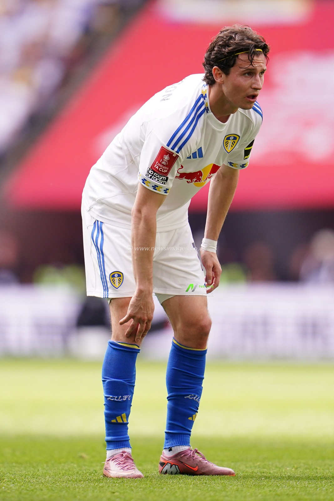 Brenden Aaronson of Leeds United during the Emirates FA Cup Semi-Final match Chelsea vs Leeds United at Wembley Stadium, London, United Kingdom on 26 April 2026

(Photo by Harvey Murphy/News Images)