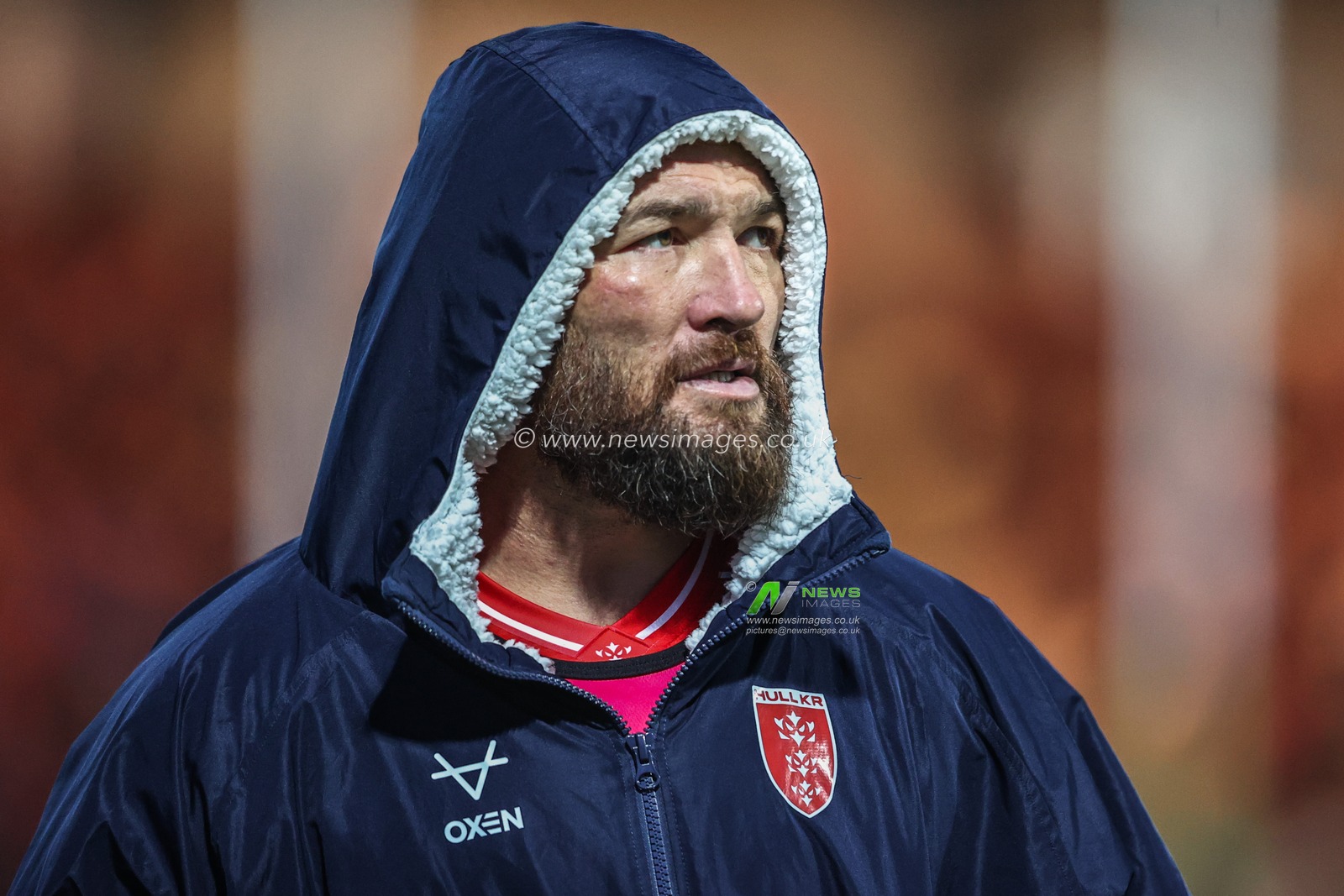 Jared Waerea-Hargreaves of Hull KR during the Betfred Super League Semi Final 2 match Hull KR vs St Helens at Sewell Group Craven Park, Kingston upon Hull, United Kingdom, 3rd October 2025

(Photo by Alfie Cosgrove/News Images)