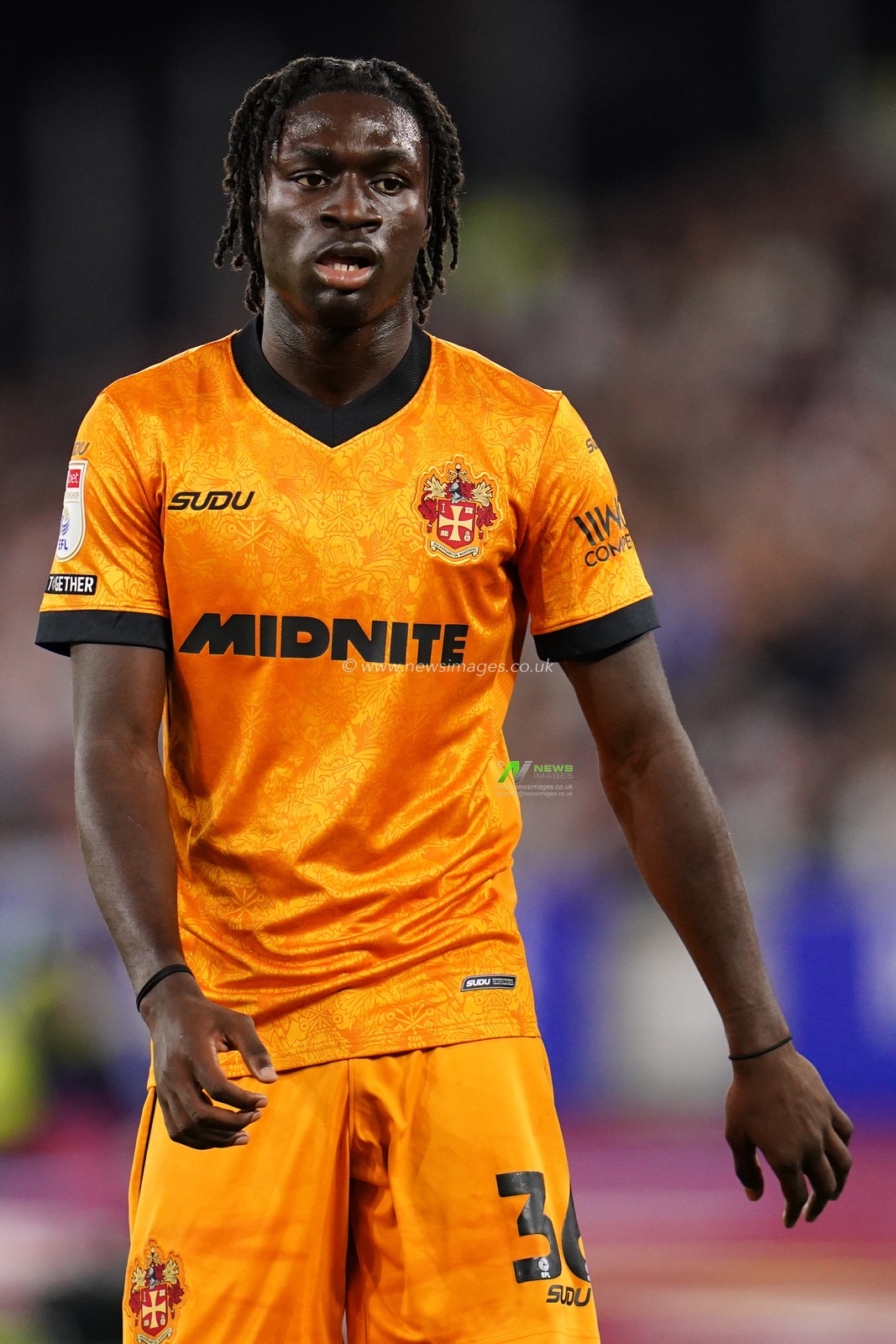 Mateus Mane of Wolverhampton Wanderers during the Sky Bet Championship match West Ham United vs Wolverhampton Wanderers at London Stadium, London, United Kingdom on 01 September 2026

(Photo by Harvey Murphy/News Images)