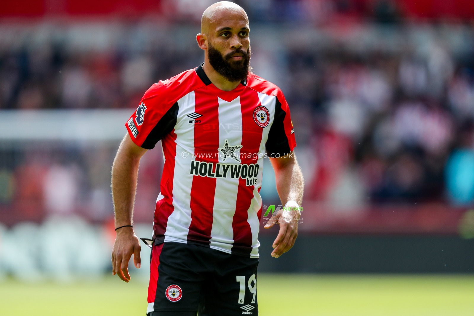 Bryan Mbeumo of Brentford looks on during the Premier League match Brentford vs Manchester United at The Gtech Community Stadium, London, United Kingdom, 4th May 2025

(Photo by Izzy Poles/News Images)
