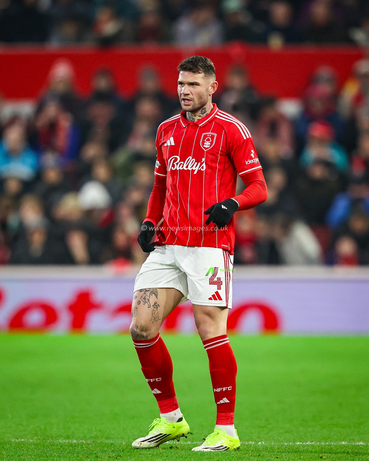 Morato of Nottingham Forest during the UEFA Europa League Matchday 8 of 8 Nottingham Forest vs Ferencvaros at City Ground, Nottingham, United Kingdom, 29th January 2026

(Photo by Alfie Cosgrove/News Images)