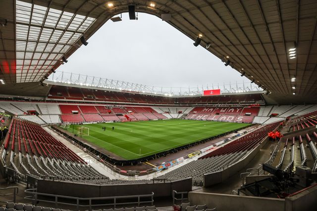 A general view of Stadium Of Light ahead of the Premier League match Sunderland vs Manchester United at Stadium Of Light, Sunderland, United Kingdom on 09 May 2026

(Photo by Alfie Cosgrove/News Images)
