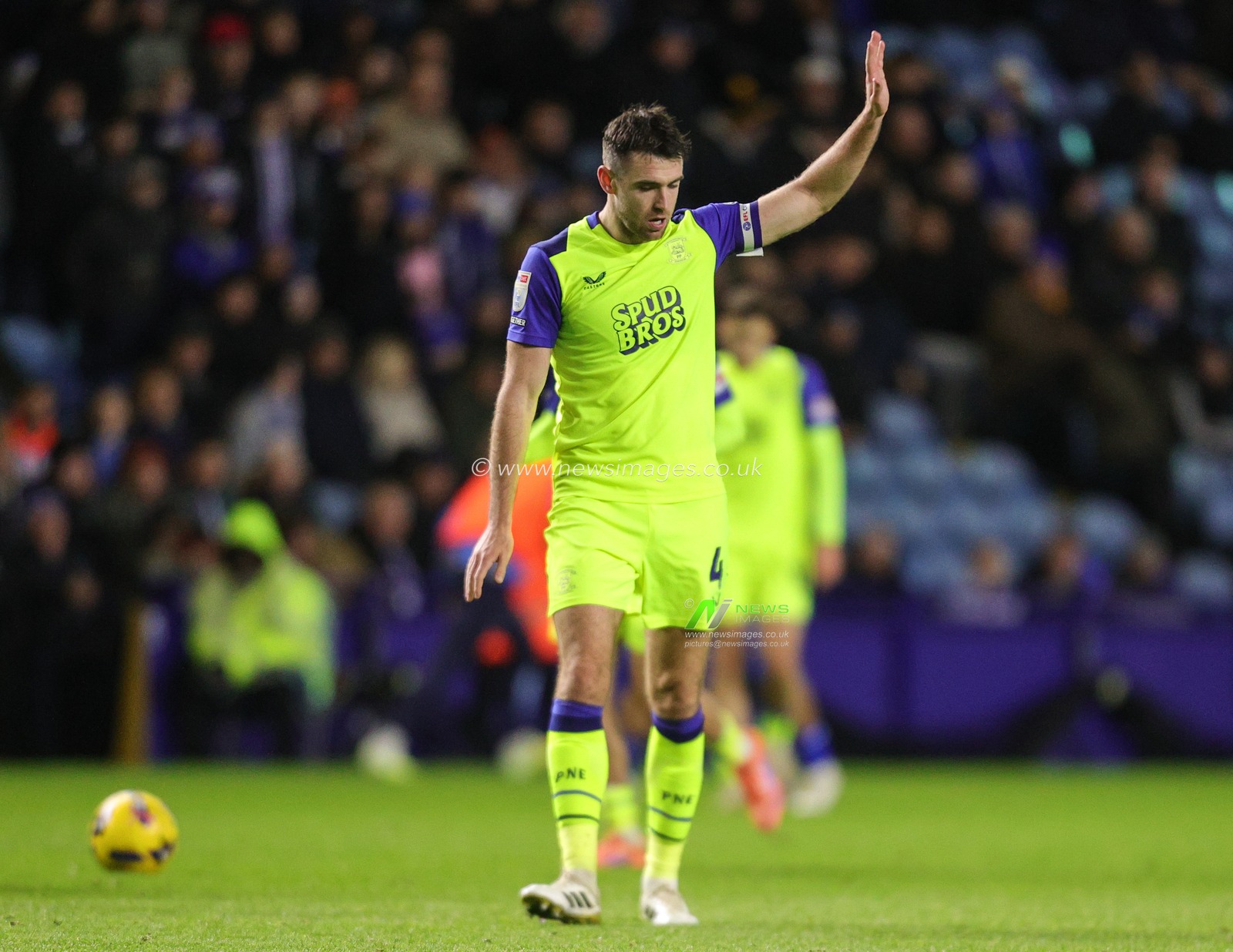 Ben Whiteman of Preston North End during the Sky Bet Championship match Sheffield Wednesday vs Preston North End at Hillsborough, Sheffield, United Kingdom, 29th November 2025

(Photo by Richard Bierton/News Images)

*** GER AUT SUI OUT ***
