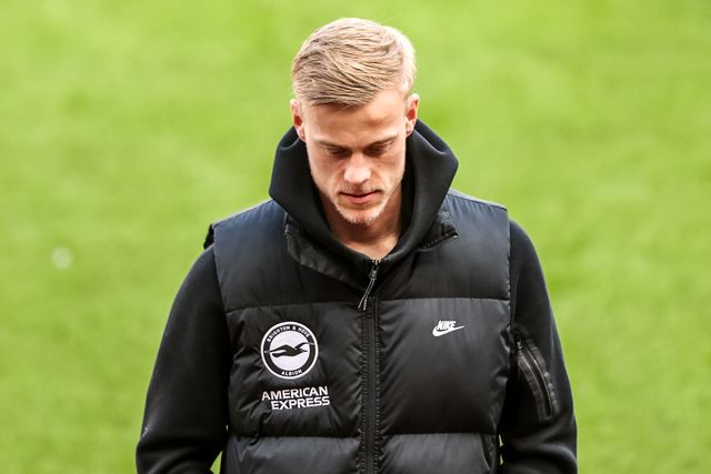 Jan Paul van Hecke of Brighton & Hove Albion arrives during the Premier League match Sunderland vs Brighton & Hove Albion at Stadium Of Light, Sunderland, United Kingdom on 14 March 2026

(Photo by Alfie Cosgrove/News Images)