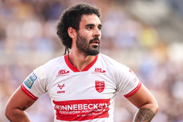 Tyrone May of Hull KR during the Betfred Super League round 16 match Leeds Rhinos vs Hull KR at AMT Headingley Stadium, Leeds, United Kingdom on 26 June 2026

(Photo by Alfie Cosgrove/News Images)
