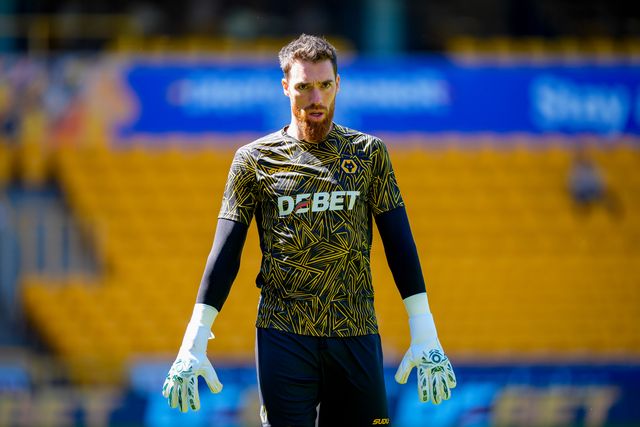 Wolverhampton Wanderers goalkeeper Jose Sa in the pregame warmup session  during the Premier League match Wolverhampton Wanderers vs Tottenham Hotspur at Molineux, Wolverhampton, United Kingdom on 25 April 2026

(Photo by Maynard Manyowa/News Images)