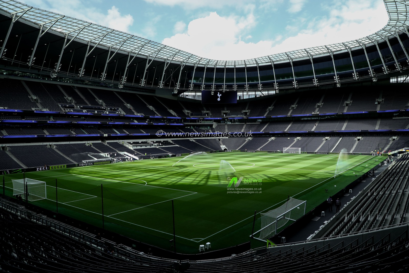 A general view of Tottenham Hotspur Stadium prior to the Premier League match Tottenham Hotspur vs Bournemouth at Tottenham Hotspur Stadium, London, United Kingdom, 30th August 2025

(Photo by Izzy Poles/News Images)