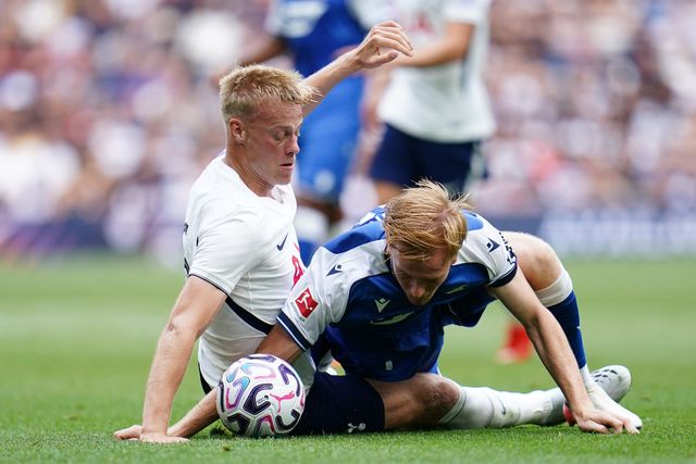 during the pre-season friendly match Tottenham Hotspur vs Hoffenheim at Tottenham Hotspur Stadium, London, United Kingdom on 15 August 2026

(Photo by Harvey Murphy/News Images)