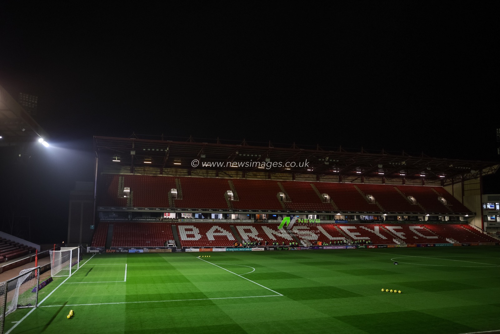 A general view of Oakwell during the Sky Bet League 1 match Barnsley vs Northampton Town at Oakwell, Barnsley, United Kingdom, 3rd February 2026

(Photo by Mark Cosgrove/News Images)
