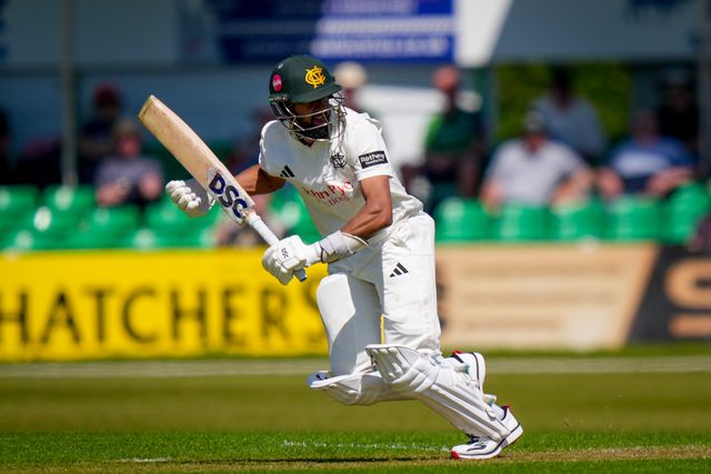 Haseeb Hameed of Nottinghamshire takes a run during Leicestershire County Cricket Club vs Nottinghamshire County Cricket Club in Country Cricket Division One Day 1 at Grace Road, Leicester, United Kingdom on 01 May 2026

(Photo by Maynard Manyowa/News Images)