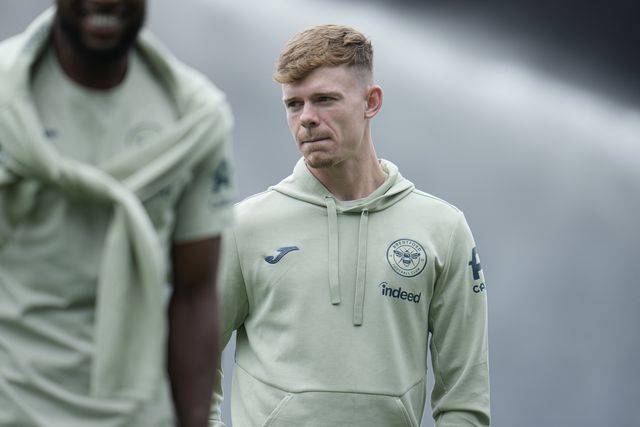 Keane Lewis-Potter of Brentford ahead of the Pre-season friendly match Queens Park Rangers vs Brentford at Kiyan Prince Foundation Stadium, London, United Kingdom, 2nd August 2025

(Photo by Harvey Murphy/News Images)