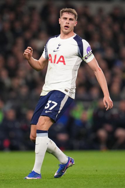 Micky van de Ven of Tottenham Hotspur during the Premier League match Tottenham Hotspur vs Crystal Palace at Tottenham Hotspur Stadium, London, United Kingdom on 05 March 2026

(Photo by Harvey Murphy/News Images)