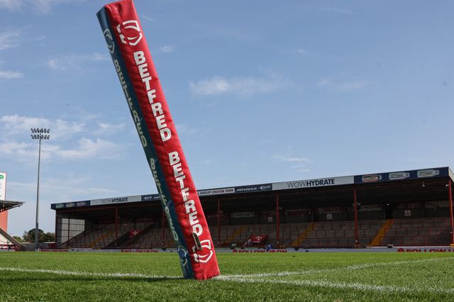 A general view of The Sewell Group Craven Park during the Betfred Super League Round 25 match Hull KR vs Hull FC at Sewell Group Craven Park, Kingston upon Hull, United Kingdom, 7th September 2025

(Photo by Mark Cosgrove/News Images)