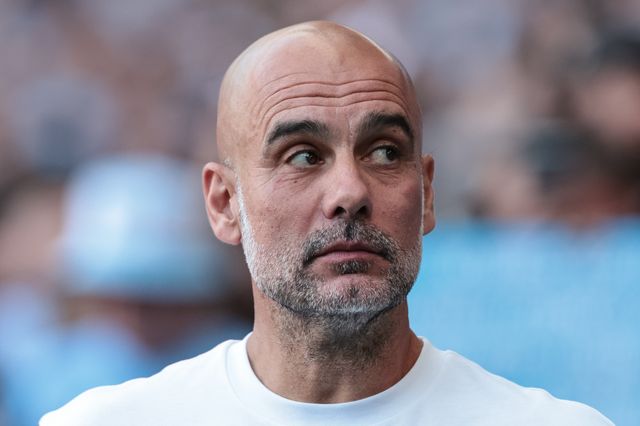 Pep Guardiola manager of Manchester City during the Premier League match Manchester City vs Aston Villa at Etihad Stadium, Manchester, United Kingdom on 24 May 2026

(Photo by Mark Cosgrove/News Images)
