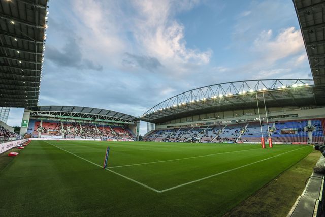 Betfred Super League Round 26 Wigan Warriors v Castleford Tigers
