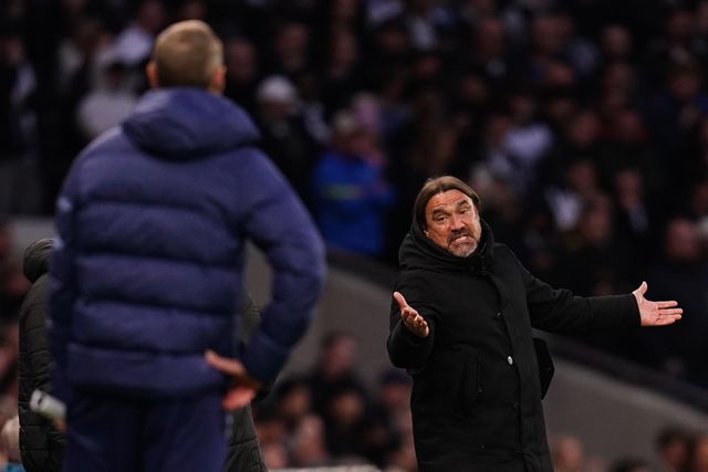 Daniel Farke manager of Leeds United frustrated during the Premier League match Tottenham Hotspur vs Leeds United at Tottenham Hotspur Stadium, London, United Kingdom on 11 May 2026

(Photo by Harvey Murphy/News Images)