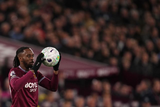 Aaron Wan-Bissaka of West Ham United during the Premier League match West Ham United vs Manchester City at London Stadium, London, United Kingdom on 14 March 2026

(Photo by Harvey Murphy/News Images)