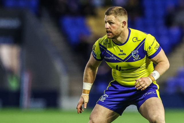 Luke Yates of Warrington Wolves during the Betfred Super League Round 24 match Warrington Wolves vs Salford Red Devils at Halliwell Jones Stadium, Warrington, United Kingdom, 29th August 2025

(Photo by Alfie Cosgrove/News Images)