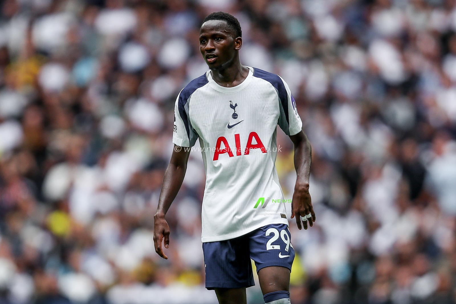 Pape Matar Sarr of Tottenham Hotspur looks on during the Premier League match Tottenham Hotspur vs Bournemouth at Tottenham Hotspur Stadium, London, United Kingdom, 30th August 2025

(Photo by Izzy Poles/News Images)