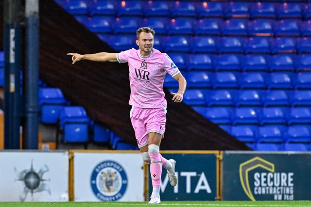 Ryan Hedges of Blackburn Rovers instructs during the Pre-season friendly match Stockport County vs Blackburn Rovers at Edgeley Park Stadium, Stockport, United Kingdom, 2nd August 2024

(Photo by Cody Froggatt/News Images)