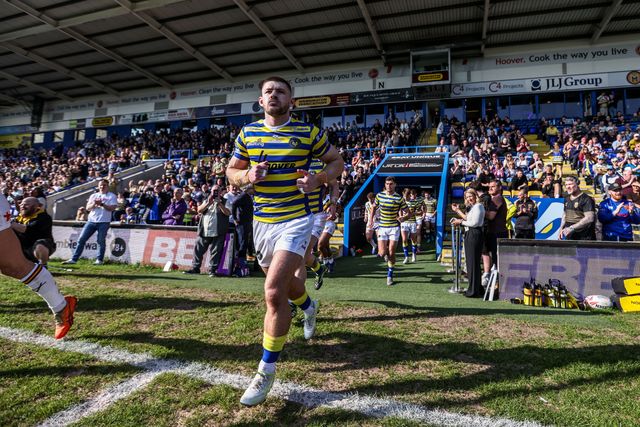Danny Walker of Warrington Wolves comes out for the game during the Betfred Super League round 5 match Warrington Wolves vs Castleford Tigers at The Halliwell Jones Stadium, Warrington, United Kingdom on 21 March 2026

(Photo by Alfie Cosgrove/News Images)