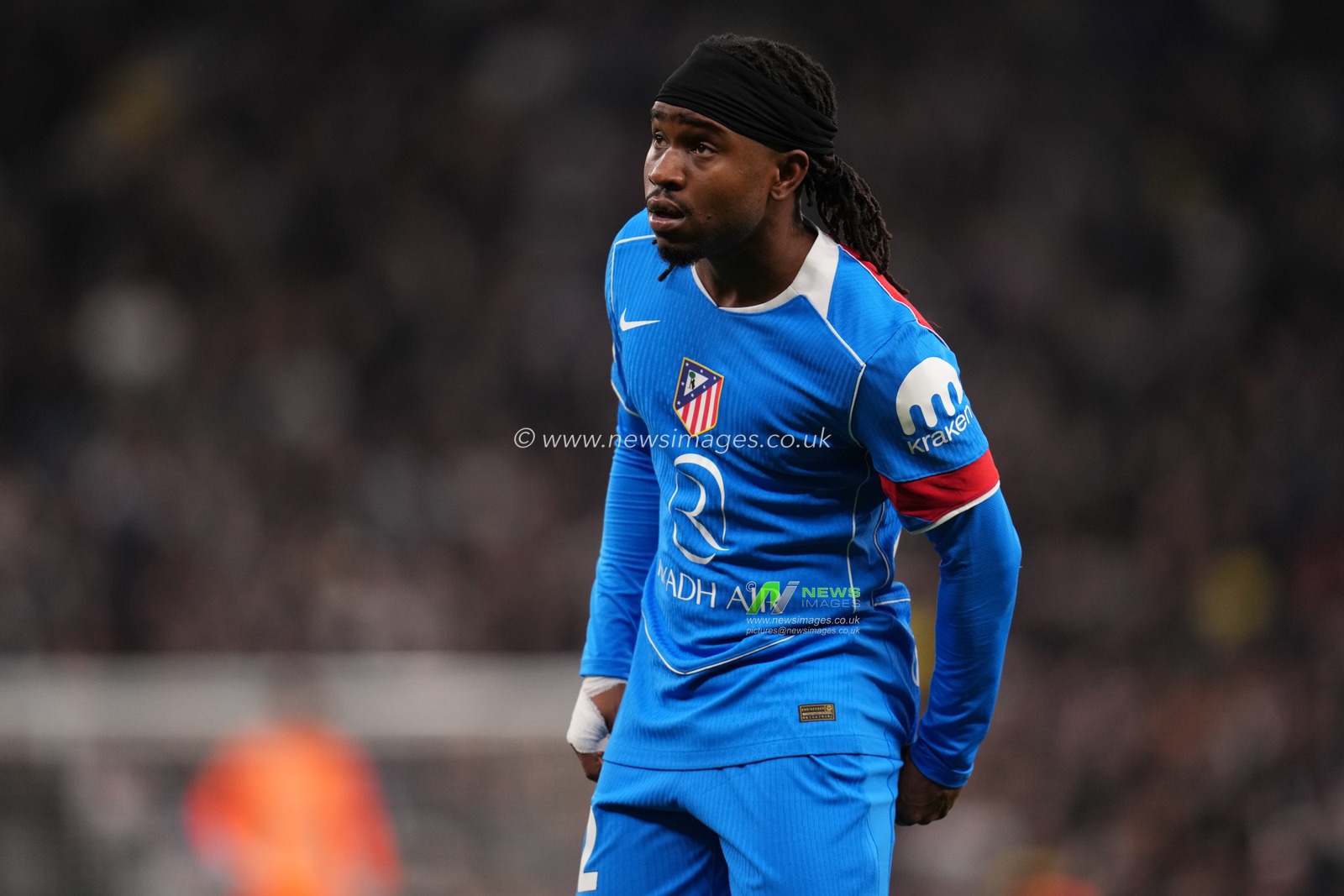 Ademola Lookman of Atlético Madrid during the UEFA Champions League match Tottenham Hotspur vs Atletico Madrid at Tottenham Hotspur Stadium, London, United Kingdom on 18 March 2026

(Photo by Harvey Murphy/News Images)