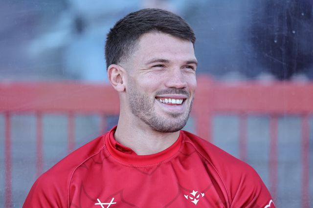 Oliver Gildart of Hull KR during the Betfred Super League round 10 match Hull KR vs Castleford Tigers at Sewell Group Craven Park, Hull, United Kingdom on 30 April 2026

(Photo by Mark Cosgrove/News Images)
