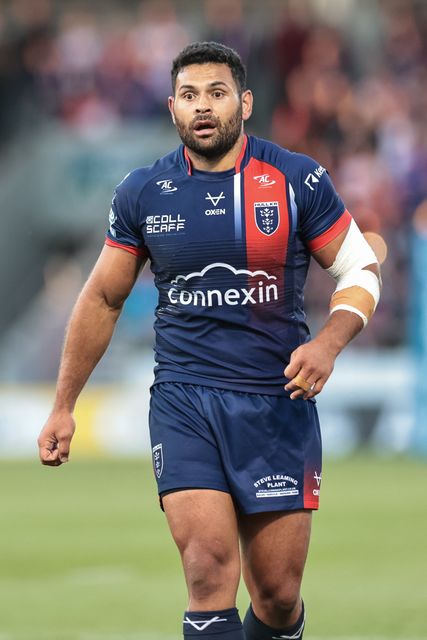 Rhyse Martin of Hull KR during the Betfred Super League Round 20 Salford Red Devils vs Hull KR at Salford Community Stadium, Eccles, United Kingdom, 31st July 2025

(Photo by Mark Cosgrove/News Images)