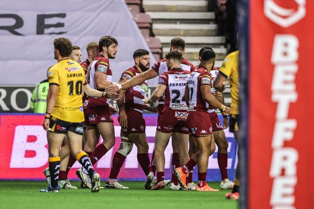 Betfred Super League Round 26 Wigan Warriors v Castleford Tigers