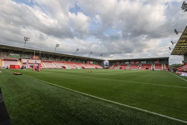 Betfred Super League round 21 Leigh Leopards v Leeds Rhinos