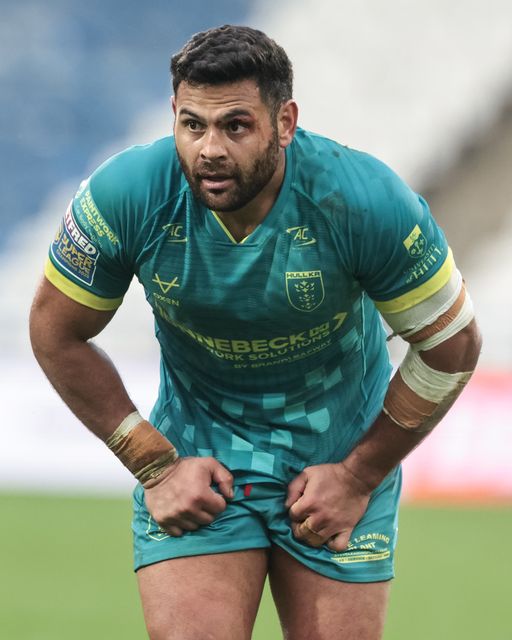 Rhyse Martin of Hull KR during the Betfred Super League Round 4 match Huddersfield Giants vs Hull KR at Accu Stadium, Huddersfield, United Kingdom on 08 March 2026

(Photo by Mark Cosgrove/News Images)