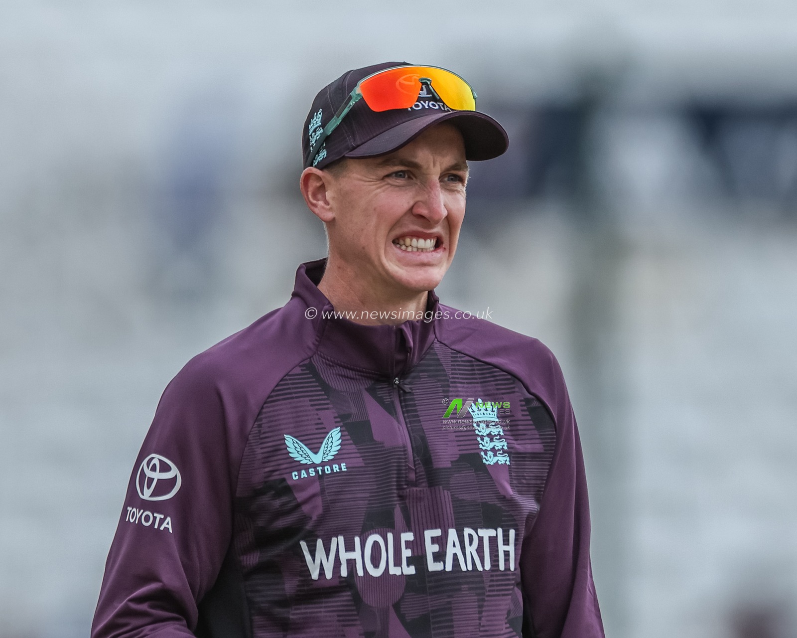 Harry Brook of England in the pre-game warm up session during the Rothesay Test Match Day 1 England vs Zimbabwe at Trent Bridge, Nottingham, United Kingdom, 22nd May 2025

(Photo by Mark Cosgrove/News Images)