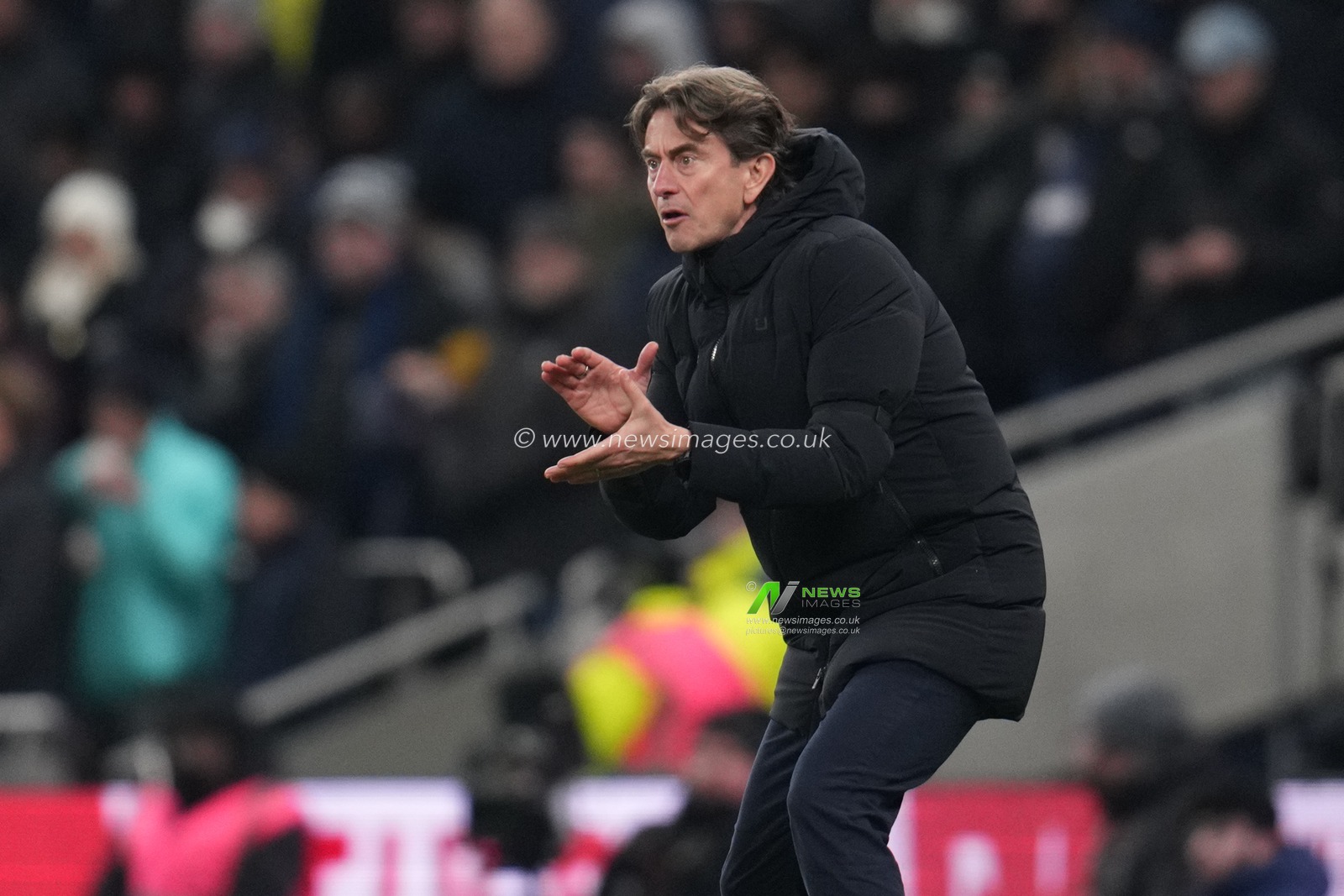 Thomas Frank manager of Tottenham Hotspur during the Emirates FA Cup Third Round match Tottenham Hotspur vs Aston Villa at Tottenham Hotspur Stadium, London, United Kingdom, 10th January 2026

(Photo by Harvey Murphy/News Images)
