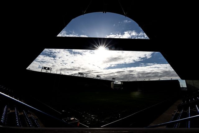 A general view of Halliwell Jones Stadium ahead of the Betfred Super League Round 3 match Warrington Wolves vs Wakefield Trinity at The Halliwell Jones Stadium, Warrington, United Kingdom on 28 February 2026

(Photo by Alfie Cosgrove/News Images)