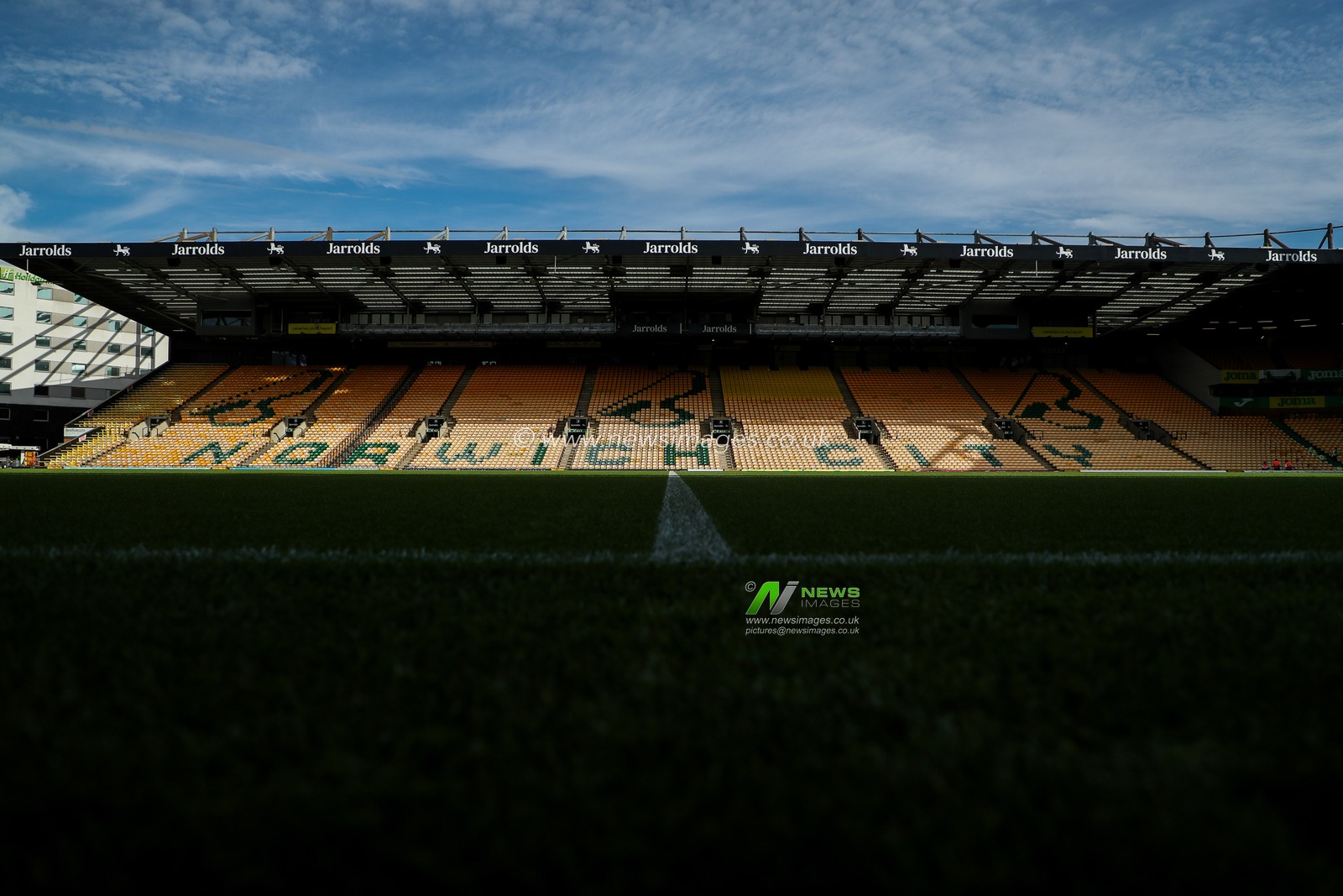 A general view of Carrow Road prior to the Carabao Cup match Norwich City vs Southampton at Carrow Road, Norwich, United Kingdom, 26th August 2025

(Photo by Izzy Poles/News Images)