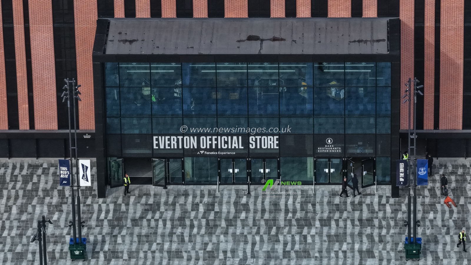 An aerial view of The Hill Dickinson Stadium during the Premier League match Everton vs Aston Villa at Hill Dickinson Stadium, Liverpool, United Kingdom, 13th September 2025

(Photo by Mark Cosgrove/News Images)