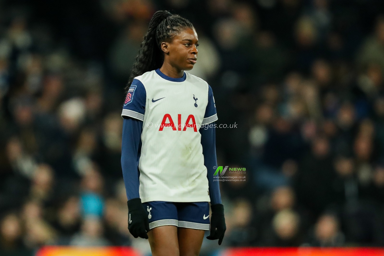 Jessica Naz of Tottenham Hotspur Women looks on during the Barclays Women's Super League match Tottenham Hotspurâ€™s Women vs Manchester United Women at Tottenham Hotspur Stadium, 2nd February 2025

(Photo by Izzy Poles/News Images)