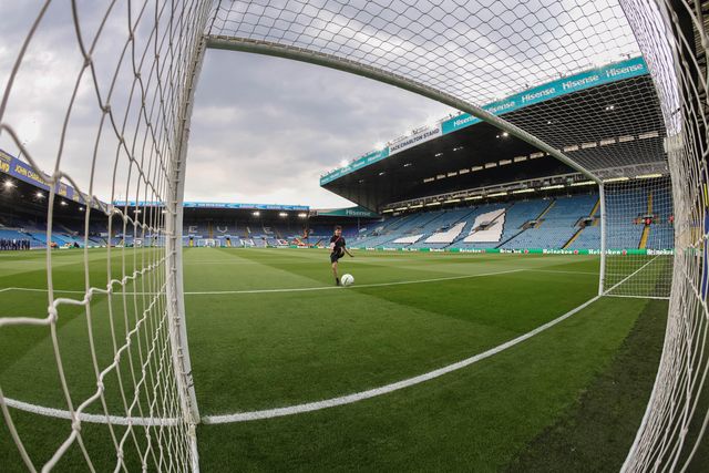 A goal line technology technician checks the system works ahead of kick off during the Premier League match Leeds United vs Burnley at Elland Road, Leeds, United Kingdom on 01 May 2026

(Photo by Mark Cosgrove/News Images)