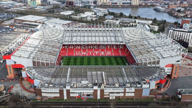 An aerial view of Old Trafford during the Premier League match Manchester United vs Aston Villa at Old Trafford, Manchester, United Kingdom on 15 March 2026

(Photo by Mark Cosgrove/News Images)