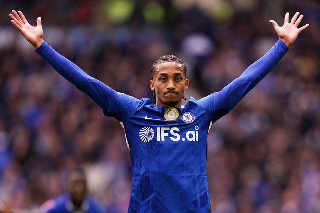 Joao Pedro of Chelsea during the Emirates FA Cup Final match Chelsea vs Manchester City at Wembley Stadium, London, United Kingdom on 16 May 2026

(Photo by Harvey Murphy/News Images)