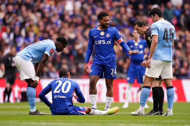 during the Emirates FA Cup Final match Chelsea vs Manchester City at Wembley Stadium, London, United Kingdom on 16 May 2026

(Photo by Harvey Murphy/News Images)