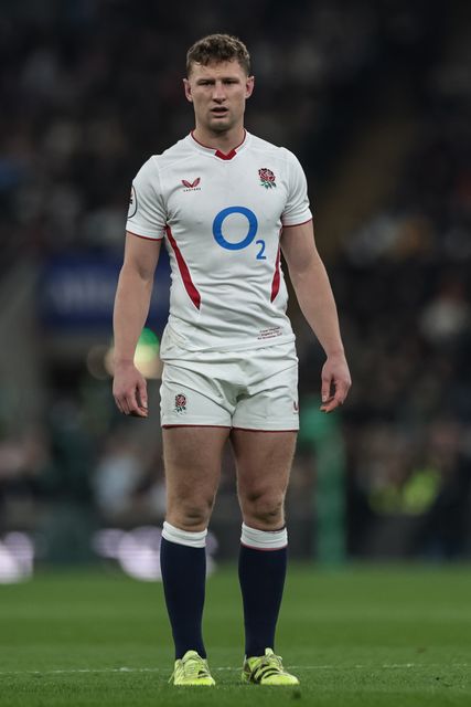 Fraser Dingwall of England during the Quilter Nations Series 2025 match England vs Fiji at Allianz Stadium, Twickenham, United Kingdom, 8th November 2025

(Photo by Mark Cosgrove/News Images)

*** GER AUT SUI OUT ***