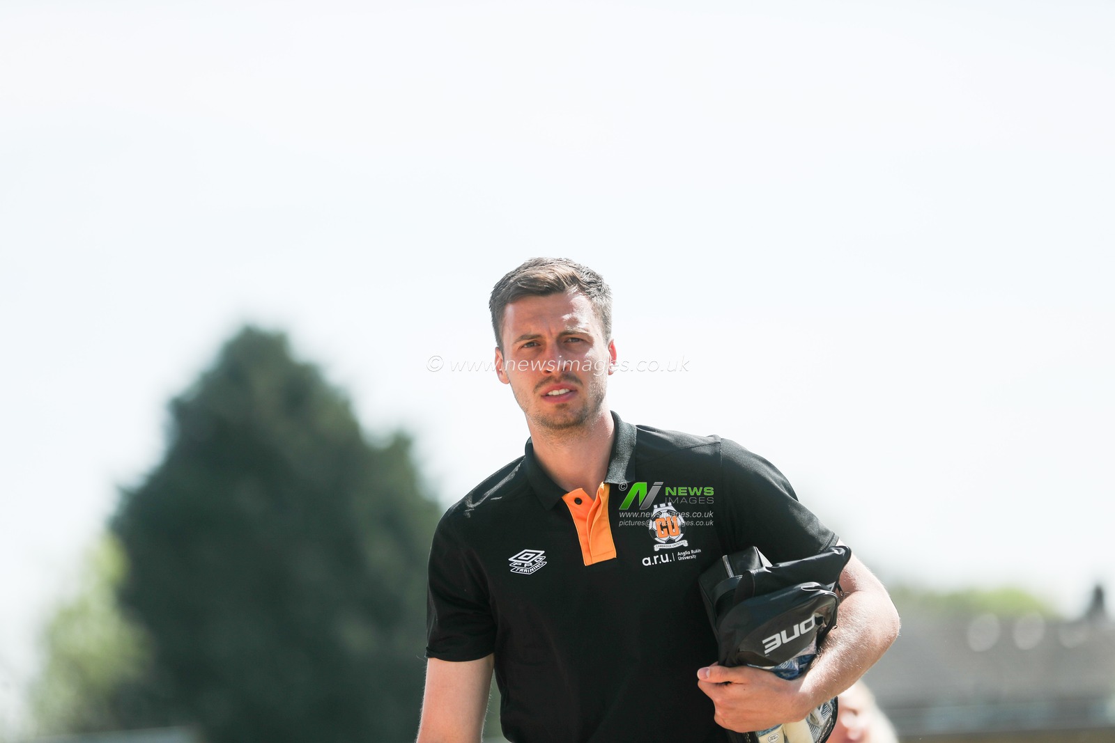 Jack Stevens of Cambridge United arrives at Cledara Abbey Stadium prior to the Sky Bet League 1 match Cambridge United vs Charlton Athletic at Cledara Abbey Stadium, Cambridge, United Kingdom, 12th April 2025

(Photo by Izzy Poles/News Images)