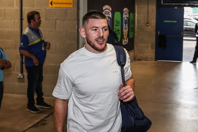 Danny Walker of Warrington Wolves arrives during the Betfred Super League Round 24 match Warrington Wolves vs Salford Red Devils at Halliwell Jones Stadium, Warrington, United Kingdom, 29th August 2025

(Photo by Alfie Cosgrove/News Images)