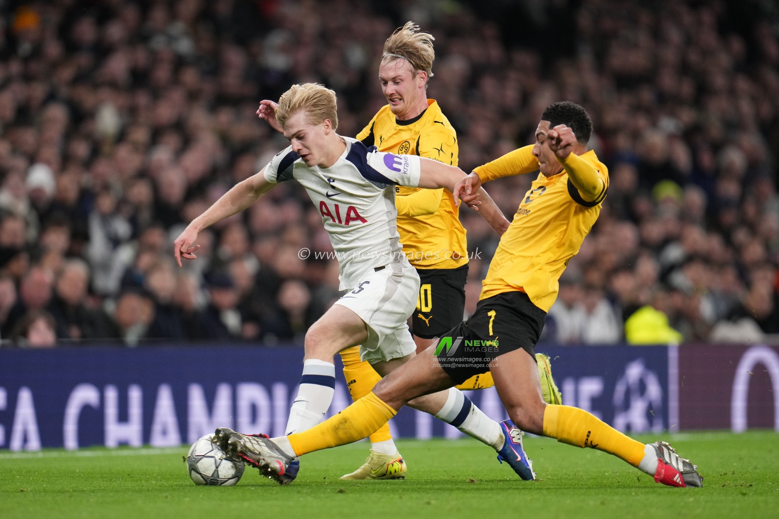during the UEFA Champions league Matchday 7 of 8 Tottenham Hotspur vs Borussia Dortmund at Tottenham Hotspur Stadium, London, United Kingdom, 20th January 2026

(Photo by Harvey Murphy/News Images)