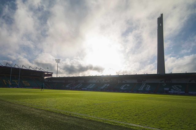 Cinch Franklins Gardens before the Gallagher Premiership match Northampton Saints vs Sale Sharks at Cinch Stadium at Franklin's Gardens, Northampton, United Kingdom, 20th December 2025

(Photo by Craig Evans/News Images)

*** GER AUT SUI OUT ***