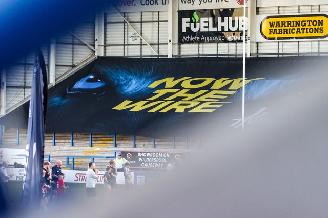 A general view of Halliwell Jones Stadium during the Betfred Super League round 16 match Warrington Wolves vs Catalans Dragons at The Halliwell Jones Stadium, Warrington, United Kingdom on 25 June 2026

(Photo by Alfie Cosgrove/News Images)