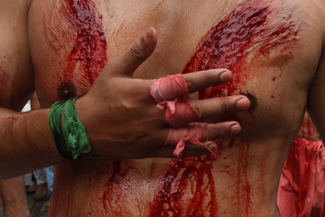 INDIA-RELIGION-ISLAM-SHIITE-ASHURA